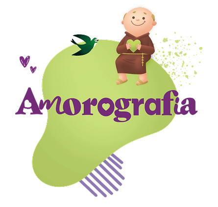 Ilustração do Frei e do BJotinha