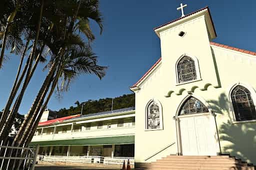 Fachada da unidade Colégio Bom Jesus Menino Jesus